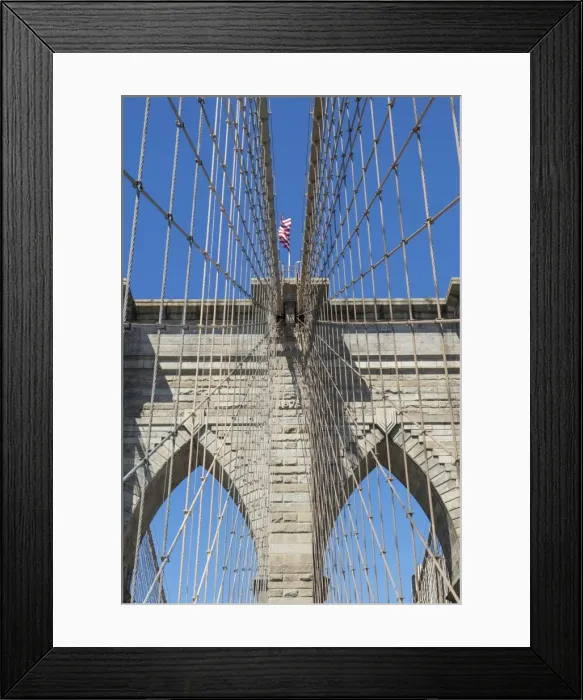 Framed Print : Brooklyn Bridge detail, Brooklyn, New York City, New York, United States of America, North America Framed Print : Brooklyn Bridge detail, Brooklyn, New York City, New York, United States of America, North America