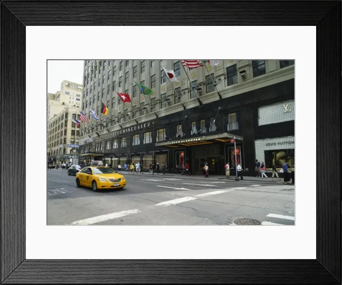 Framed Print : Bloomingdales department store, Manhattan, New York City, United States of America, North America Framed Print : Bloomingdales department store, Manhattan, New York City, United States of America, North America