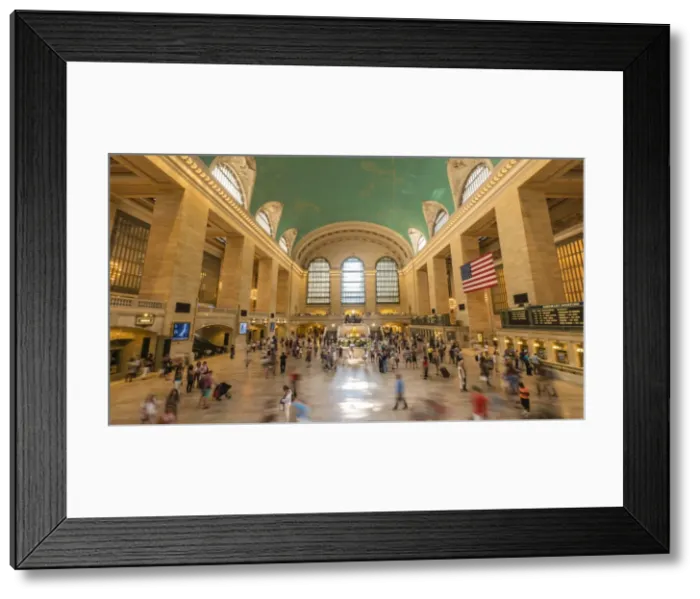 Framed Print : The main concourse of Grand Central Station, Manhattan, New York, United States of America, North America Framed Print : The main concourse of Grand Central Station, Manhattan, New York, United States of America, North America