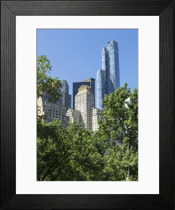 Framed Print : Skyscrapers near Central Park, New York City, United States of America, North America Framed Print : Skyscrapers near Central Park, New York City, United States of America, North America