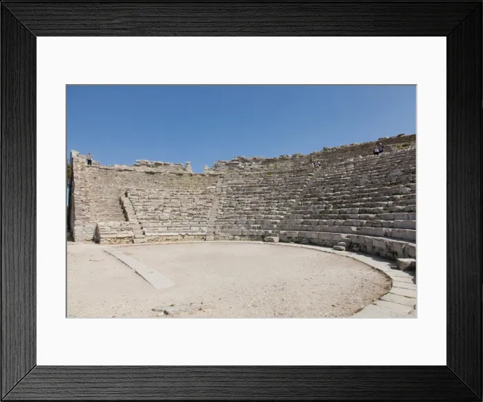 Framed Print : The Greek theatre in Segesta, Trapani, Sicily, Italy, Europe Framed Print : The Greek theatre in Segesta, Trapani, Sicily, Italy, Europe