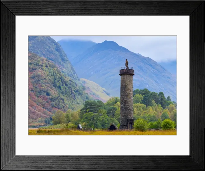 Framed Print : Monument to 1745 landing of Bonnie Prince Charlie at start of Jacobite Uprising, Glenfinnan, Loch Shiel, Highlands, Scotland, United Kingdom, Europe Framed Print : Monument to 1745 landing of Bonnie Prince Charlie at start of Jacobite Uprising, Glenfinnan, Loch Shiel, Highlands, Scotland, United Kingdom, Europe