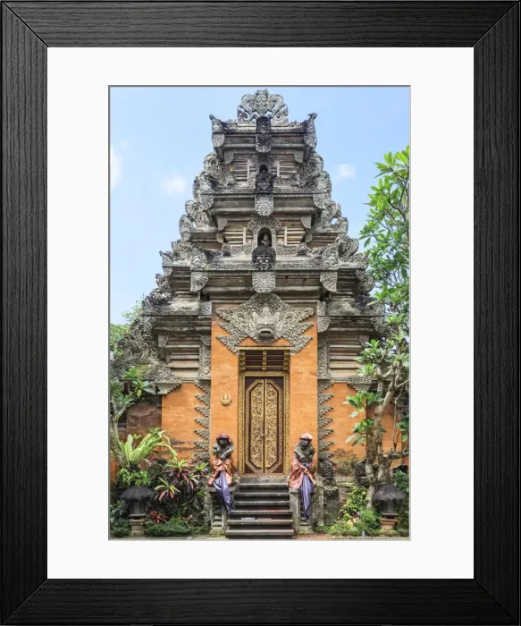 Framed Print : Ubud Palace, Bali, Indonesia, Southeast Asia, Asia