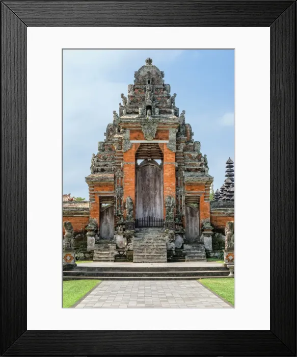 Framed Print : Pura Taman Ayun Temple, Mengwi, Bali, Indonesia, Southeast Asia, Asia