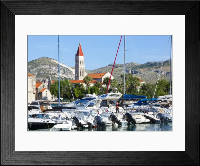 Framed Print : Stari Grad (Old Town), UNESCO World Heritage Site, Trogir, Dalmatia, Croatia, Europe Framed Print : Stari Grad (Old Town), UNESCO World Heritage Site, Trogir, Dalmatia, Croatia, Europe