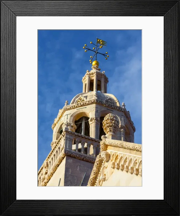 Framed Print : St. Marko Bell Tower, Stari Grad (Old Town), Korcula Town, Korcula, Dalmatia, Croatia, Europe Framed Print : St. Marko Bell Tower, Stari Grad (Old Town), Korcula Town, Korcula, Dalmatia, Croatia, Europe