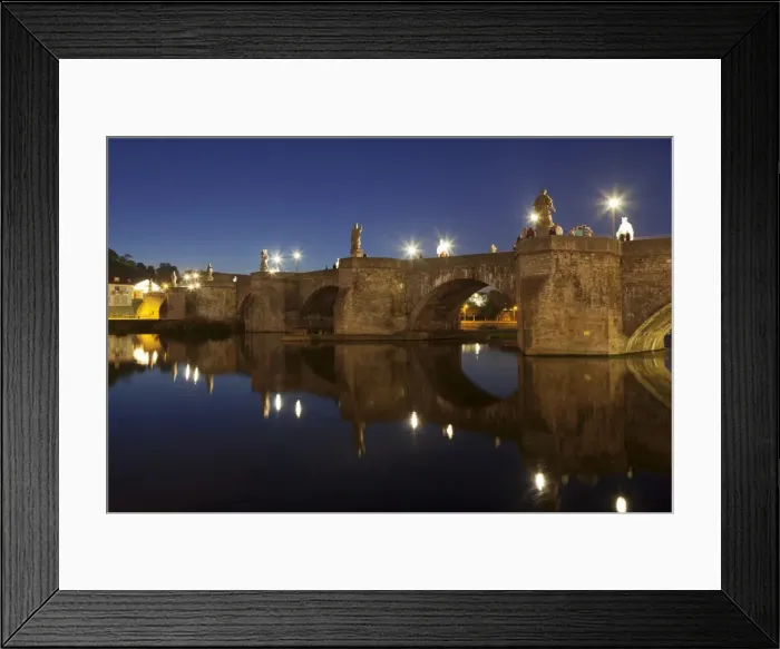 Framed Print : Old Bridge over Main River (Alte Mainbrucke), Wurzburg, Franconia, Bavaria, Germany, Euruope Framed Print : Old Bridge over Main River (Alte Mainbrucke), Wurzburg, Franconia, Bavaria, Germany, Euruope