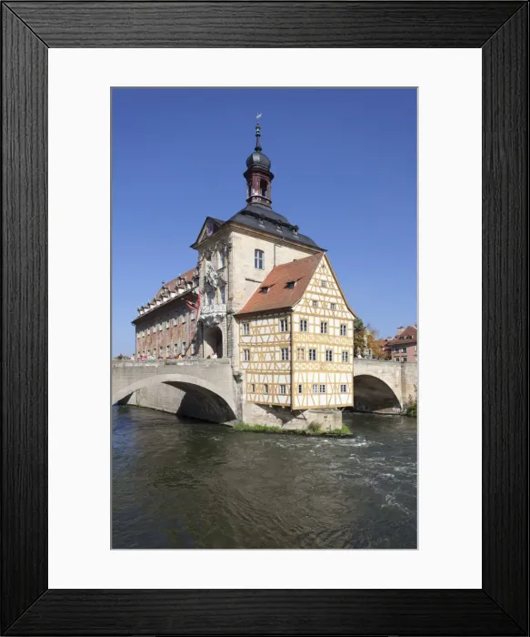 Framed Print : Old Town Hall, UNESCO World Heritage Site, Regnitz River, Bamberg, Franconia, Bavaria, Germany, Europe Framed Print : Old Town Hall, UNESCO World Heritage Site, Regnitz River, Bamberg, Franconia, Bavaria, Germany, Europe