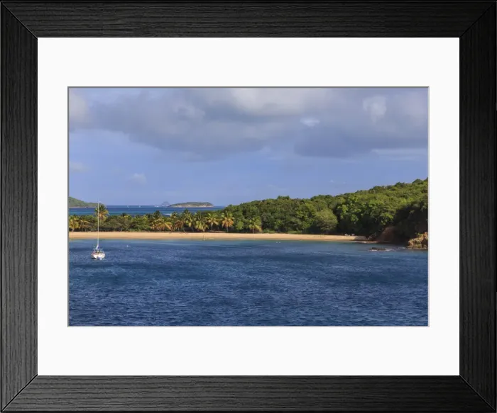 Framed Print : Elevated view across beach at Saline Bay to windward side and Tobago Cays, Mayreau, Grenadines of St. Vincent, Windward Islands, West Indies, Caribbean, Central America Framed Print : Elevated view across beach at Saline Bay to windward side and Tobago Cays, Mayreau, Grenadines of St. Vincent, Windward Islands, West Indies, Caribbean, Central America