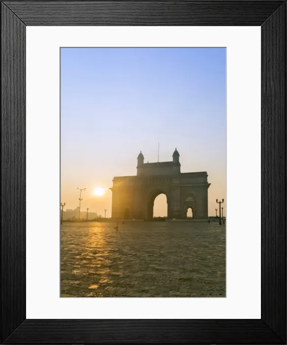 Framed Print : The Gateway of India at dawn, Mumbai, Maharashtra, India, Asia Framed Print : The Gateway of India at dawn, Mumbai, Maharashtra, India, Asia