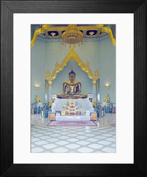 Framed Print : The interior of Wat Traimit temple showing the Golden Buddha, Bangkok, Thailand, Southeast Asia, Asia Framed Print : The interior of Wat Traimit temple showing the Golden Buddha, Bangkok, Thailand, Southeast Asia, Asia
