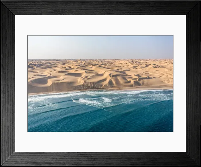Framed Print : Namib desert, home to some of the most spectacular dunes of the world, continues right to the edge of the Atlantic Ocean, Namibia, Africa Framed Print : Namib desert, home to some of the most spectacular dunes of the world, continues right to the edge of the Atlantic Ocean, Namibia, Africa