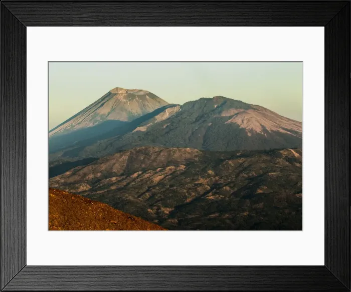 Framed Print : Summit of 1745m active Volcan San Cristobal on left, the countrys highest volcano, and Volcan Casita on the right, Chinandega, Nicaragua, Central America Framed Print : Summit of 1745m active Volcan San Cristobal on left, the countrys highest volcano, and Volcan Casita on the right, Chinandega, Nicaragua, Central America
