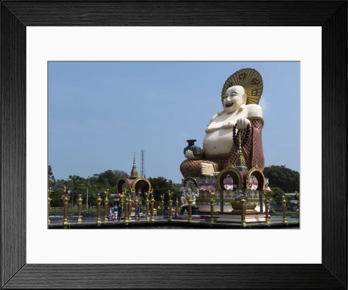 Framed Print : Buddha, Choeng Mon temple, Koh Samui, Thailand, Southeast Asia, Asia Framed Print : Buddha, Choeng Mon temple, Koh Samui, Thailand, Southeast Asia, Asia