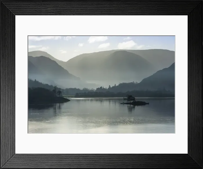 Framed Print : Little Island, Head of the Lake in November, Lake Ullswater, District National Park, Cumbria, England, United Kingdom, Europe Framed Print : Little Island, Head of the Lake in November, Lake Ullswater, District National Park, Cumbria, England, United Kingdom, Europe