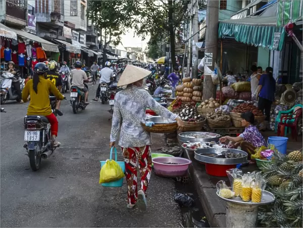 Can Tho Market, Mekong Delta, Vietnam, Indochina, Southeast Asia, Asia