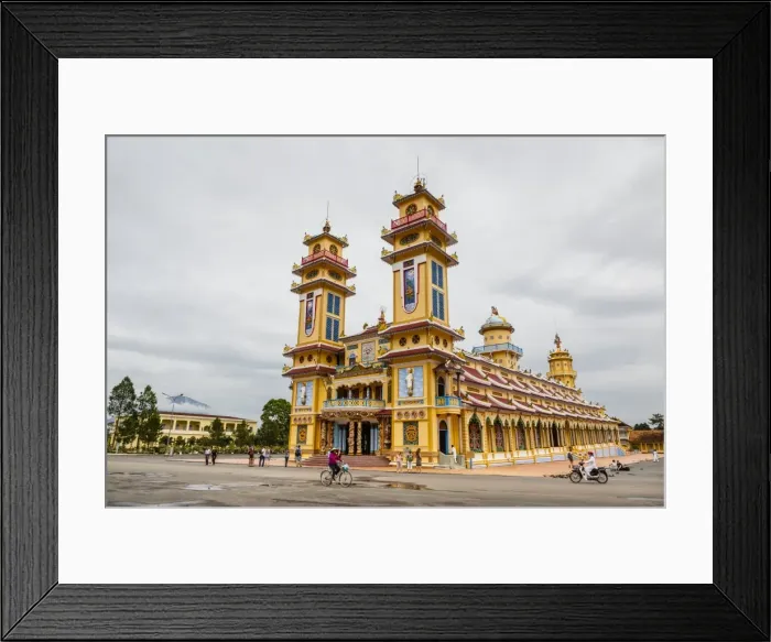 Framed Print : Cao Dai temple, Tay Ninh, Vietnam, Indochina, Southeast Asia, Asia Framed Print : Cao Dai temple, Tay Ninh, Vietnam, Indochina, Southeast Asia, Asia