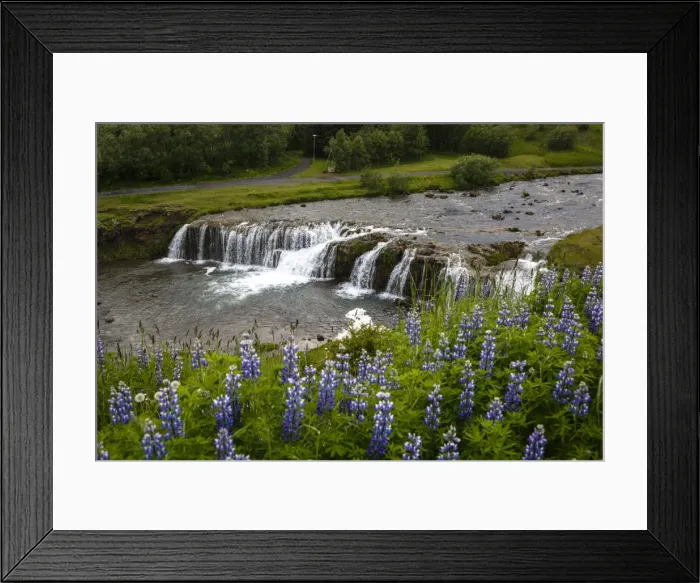 Framed Print : River and waterfall in Hveragerdi, Reykjanes Peninsula, Iceland, Polar Regions Framed Print : River and waterfall in Hveragerdi, Reykjanes Peninsula, Iceland, Polar Regions