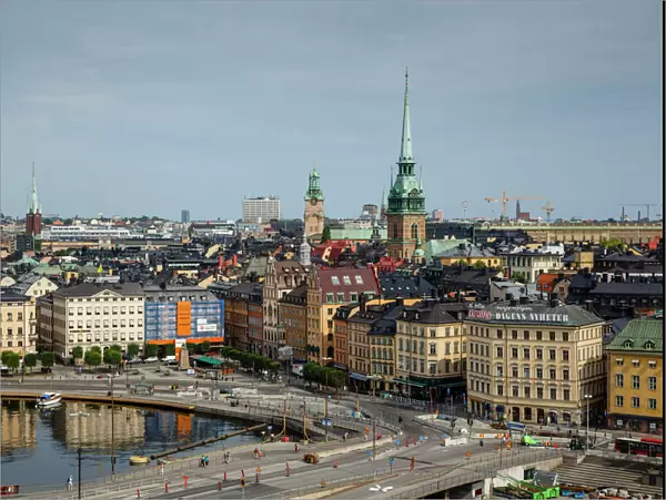 Skyline of Stockholm, Sweden, Scandinavia, Europe
