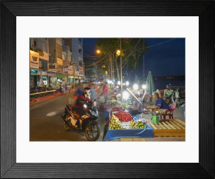 Framed Print : Night market, Ben Tre, Mekong Delta, Vietnam, Indochina, Southeast Asia, Asia Framed Print : Night market, Ben Tre, Mekong Delta, Vietnam, Indochina, Southeast Asia, Asia