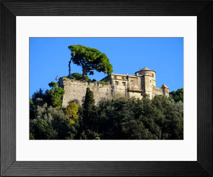 Framed Print : Castello Brown, Portofino, Genova (Genoa), Liguria, Italy, Europe Framed Print : Castello Brown, Portofino, Genova (Genoa), Liguria, Italy, Europe