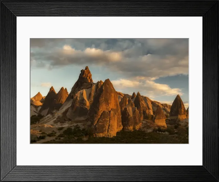 Framed Print : Volcanic desert landscape and its fabulous geographical structures caught in evening light, Goreme, Cappadocia, Anatolia, Turkey, Asia Minor, Eurasia Framed Print : Volcanic desert landscape and its fabulous geographical structures caught in evening light, Goreme, Cappadocia, Anatolia, Turkey, Asia Minor, Eurasia