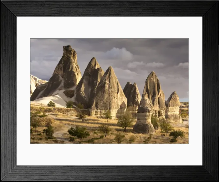 Framed Print : Unusual rock formations in the Rose Valley, Cappadocia, Anatolia, Turkey, Asia Minor, Eurasia Framed Print : Unusual rock formations in the Rose Valley, Cappadocia, Anatolia, Turkey, Asia Minor, Eurasia