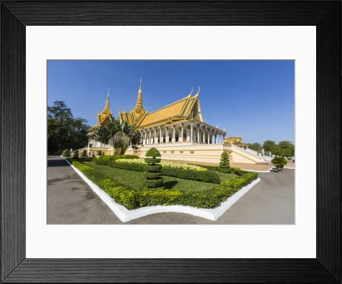 Framed Print : Throne Hall, Royal Palace, in the capital city of Phnom Penh, Cambodia, Indochina, Southeast Asia, Asia Framed Print : Throne Hall, Royal Palace, in the capital city of Phnom Penh, Cambodia, Indochina, Southeast Asia, Asia