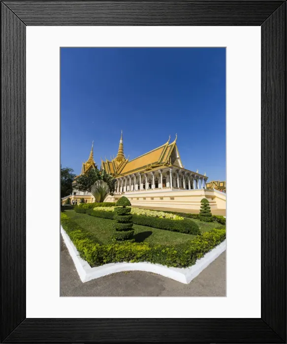 Framed Print : Throne Hall, Royal Palace, in the capital city of Phnom Penh, Cambodia, Indochina, Southeast Asia, Asia Framed Print : Throne Hall, Royal Palace, in the capital city of Phnom Penh, Cambodia, Indochina, Southeast Asia, Asia