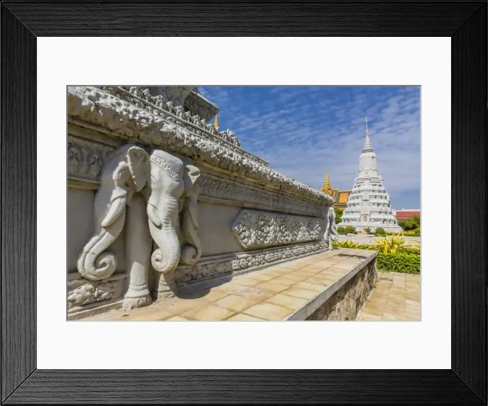 Framed Print : Stupa in the Royal Palace, in the capital city of Phnom Penh, Cambodia, Indochina, Southeast Asia, Asia Framed Print : Stupa in the Royal Palace, in the capital city of Phnom Penh, Cambodia, Indochina, Southeast Asia, Asia