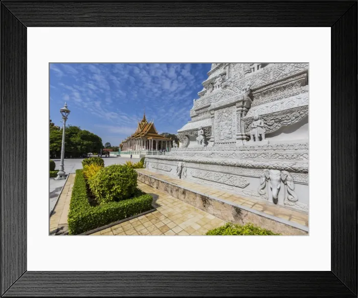 Framed Print : Stupa in the Royal Palace, in the capital city of Phnom Penh, Cambodia, Indochina, Southeast Asia, Asia Framed Print : Stupa in the Royal Palace, in the capital city of Phnom Penh, Cambodia, Indochina, Southeast Asia, Asia