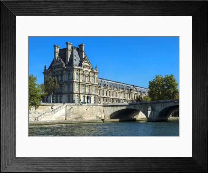 Framed Print : Louvre Museum, Paris, France, Europe Framed Print : Louvre Museum, Paris, France, Europe