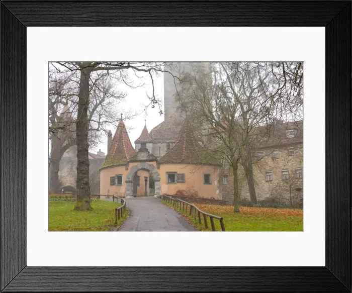 Framed Print : Castle Gate, Rothenburg ob der Tauber, Bavaria, Germany, Europe Framed Print : Castle Gate, Rothenburg ob der Tauber, Bavaria, Germany, Europe