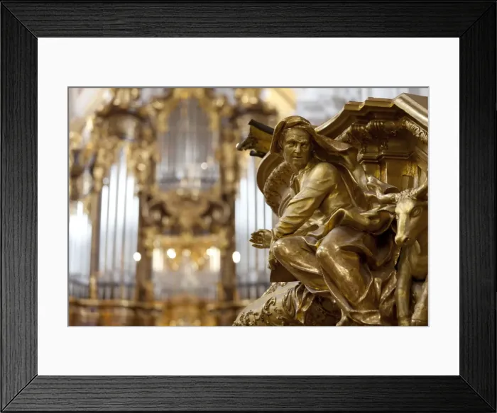Framed Print : Interior detail of the Cathedral of St. Stephan, Passau, Bavaria, Germany, Europe Framed Print : Interior detail of the Cathedral of St. Stephan, Passau, Bavaria, Germany, Europe