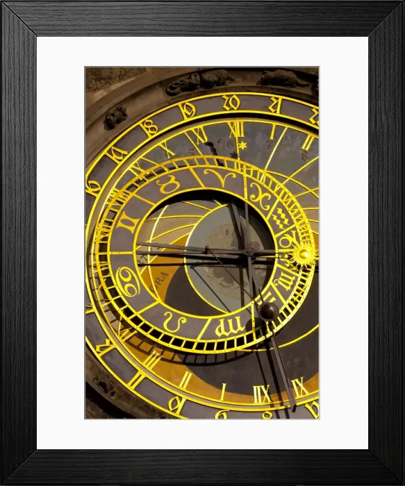 Framed Print : Astronomical Clock on the Town Hall, Old Town Square, UNESCO World Heritage Site, Prague, Czech Republic, Euruope Framed Print : Astronomical Clock on the Town Hall, Old Town Square, UNESCO World Heritage Site, Prague, Czech Republic, Euruope