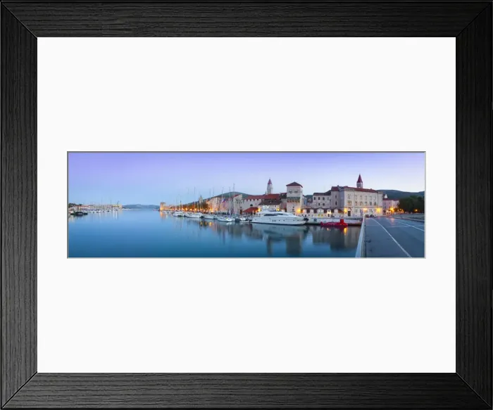 Framed Print : Trogirs historic Stari Grad (Old Town) defensive walls and harbour, Trogir, Dalmatia, Croatia, Europe Framed Print : Trogirs historic Stari Grad (Old Town) defensive walls and harbour, Trogir, Dalmatia, Croatia, Europe