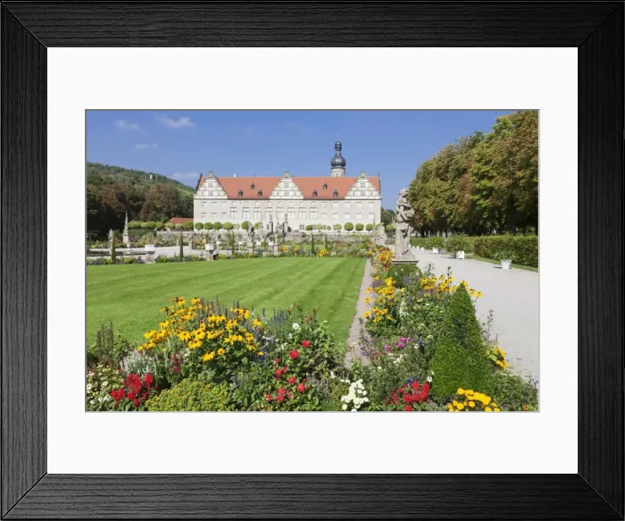 Framed Print : Weikersheim Castle, Hohenlohe Region, Taubertal Valley, Romantische Strasse (Romantic Road), Baden Wurttemberg, Germany, Europe Framed Print : Weikersheim Castle, Hohenlohe Region, Taubertal Valley, Romantische Strasse (Romantic Road), Baden Wurttemberg, Germany, Europe