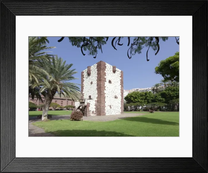 Framed Print : Torre del Conde Tower, San Sebastian, La Gomera, Canary Islands, Spain, Europe Framed Print : Torre del Conde Tower, San Sebastian, La Gomera, Canary Islands, Spain, Europe
