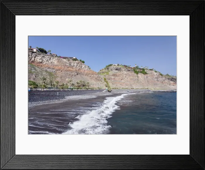 Framed Print : Playa de la Cueva beach, San Sebastian, La Gomera, Canary Islands, Spain, Atlantic, Europe Framed Print : Playa de la Cueva beach, San Sebastian, La Gomera, Canary Islands, Spain, Atlantic, Europe
