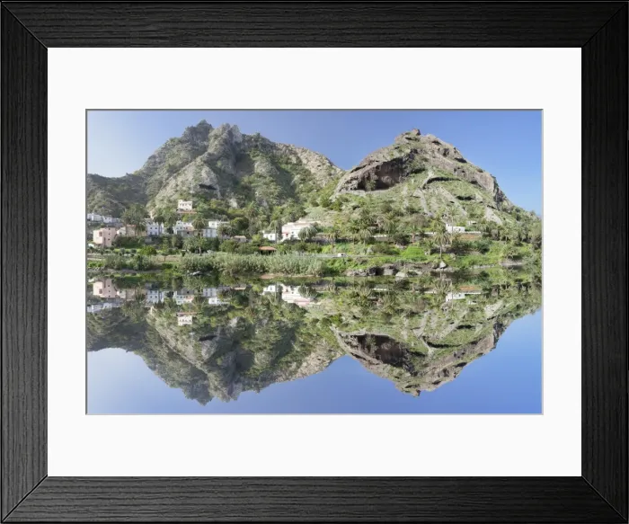 Framed Print : La Encantadora reservoir, near Vallehermoso, La Gomera, Canary Islands, Spain, Europe Framed Print : La Encantadora reservoir, near Vallehermoso, La Gomera, Canary Islands, Spain, Europe