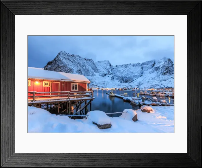 Framed Print : A Rorbu, the typical Norwegian home often built in beautiful places where the nature of the Lofoten Islands is still untouched, Lofoten Islands, Arctic, Norway, Scandinavia, Europe Framed Print : A Rorbu, the typical Norwegian home often built in beautiful places where the nature of the Lofoten Islands is still untouched, Lofoten Islands, Arctic, Norway, Scandinavia, Europe