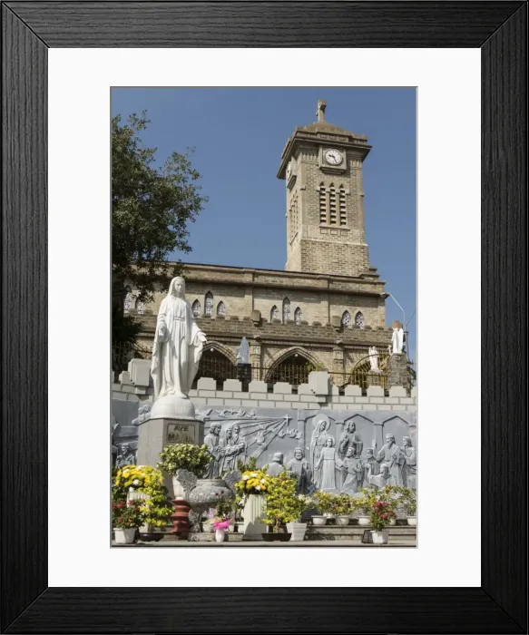 Framed Print : Cathedral, Nha Trang, Vietnam, Indochina, Southeast Asia, Asia Framed Print : Cathedral, Nha Trang, Vietnam, Indochina, Southeast Asia, Asia