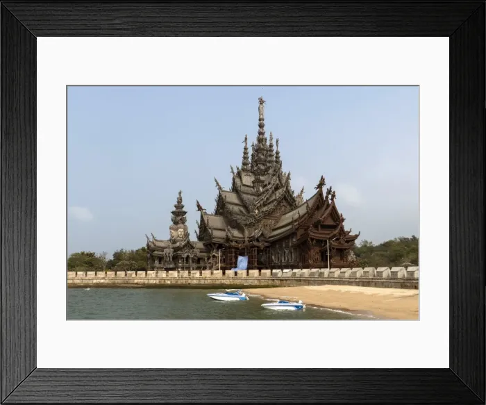 Framed Print : Sanctuary of Truth, Pattaya, Thailand, Southeast Asia, Asia Framed Print : Sanctuary of Truth, Pattaya, Thailand, Southeast Asia, Asia