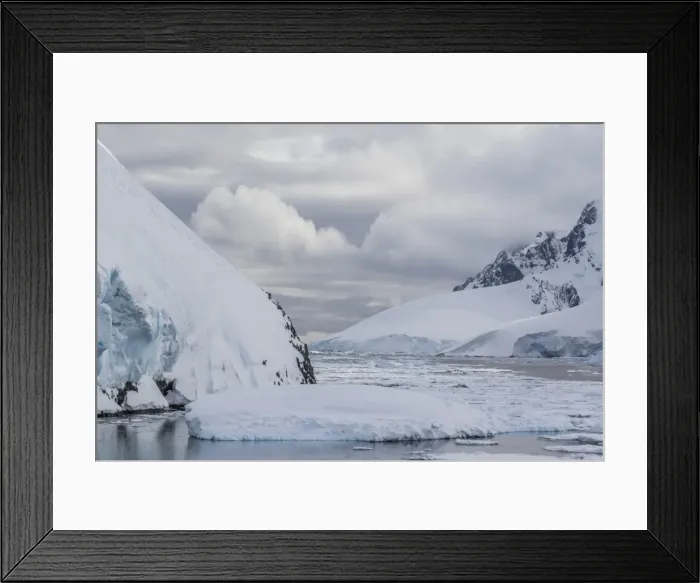 Framed Print : Ice floes choke the waters of the Lemaire Channel, Antarctica, Polar Regions Framed Print : Ice floes choke the waters of the Lemaire Channel, Antarctica, Polar Regions