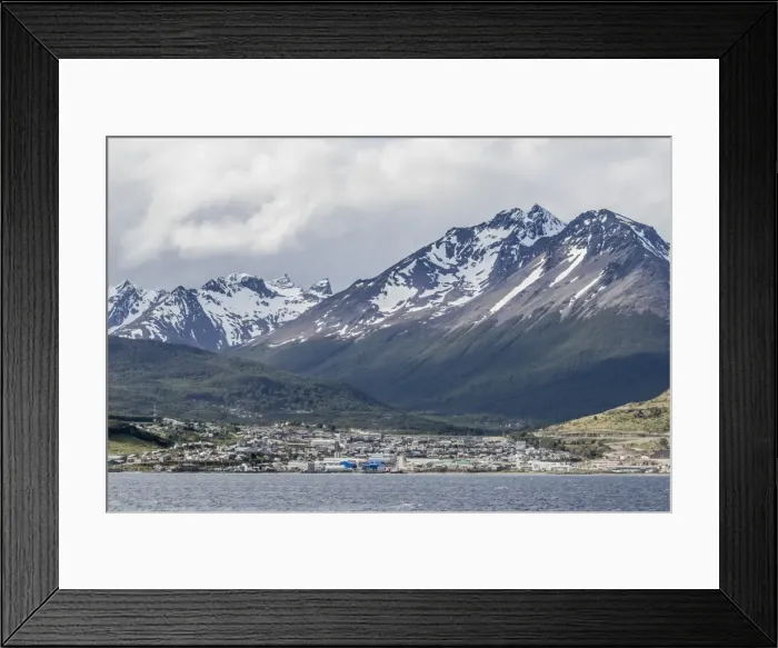 Framed Print : The southernmost city in the world, gateway to Antarctica, Ushuaia, Argentina, South Framed Print : The southernmost city in the world, gateway to Antarctica, Ushuaia, Argentina, South