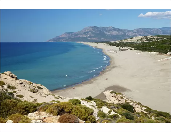 Patara beach, near Kalkan, Lycia, Antalya Province, Mediterranean Coast, Southwest Turkey