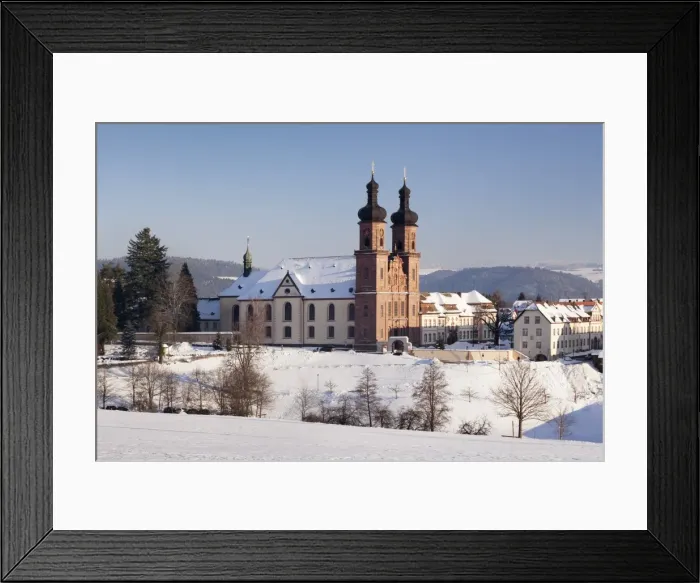 Framed Print : Abbey of St. Peter (Sankt Peter), Glottertal Valley, Black Forest, Baden-Wuerttemberg Framed Print : Abbey of St. Peter (Sankt Peter), Glottertal Valley, Black Forest, Baden-Wuerttemberg