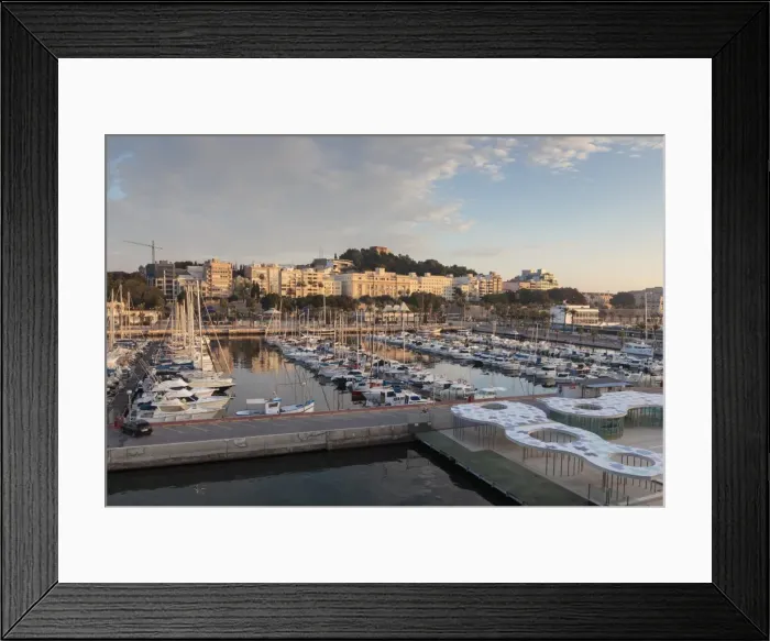 Framed Print : Cartagena from its port, on an autumn early morning, Murcia Region, Spain, Europe Framed Print : Cartagena from its port, on an autumn early morning, Murcia Region, Spain, Europe