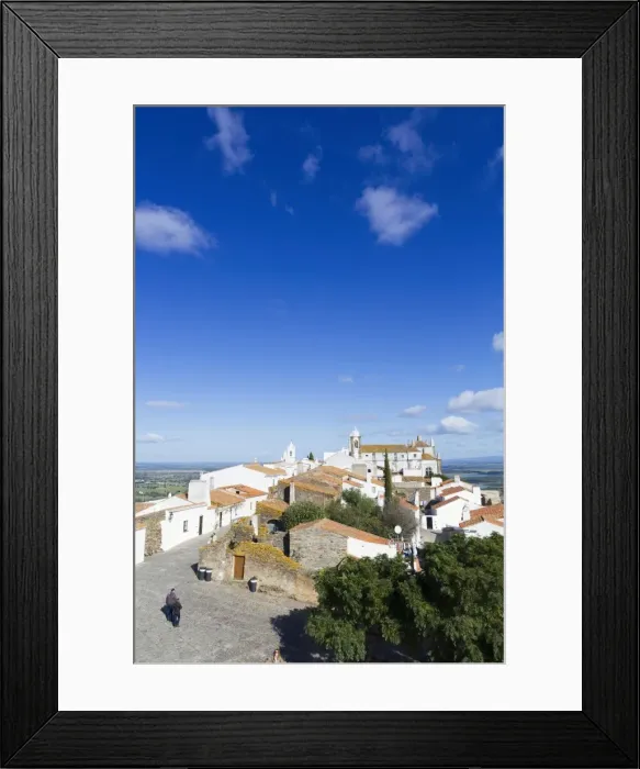 Framed Print : The medieval town of Monsaraz, Alentejo, Portugal, Europe Framed Print : The medieval town of Monsaraz, Alentejo, Portugal, Europe