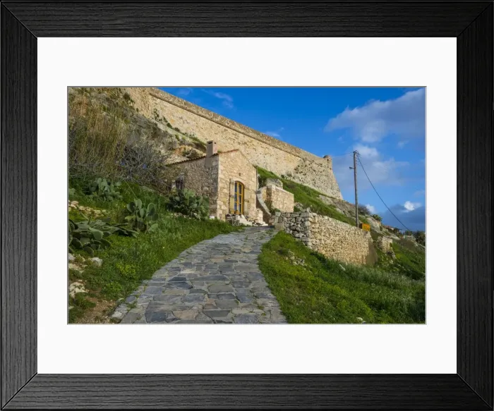 Framed Print : The Fortezza, fortress in Rethymno, Crete, Greek Islands, Greece, Europe Framed Print : The Fortezza, fortress in Rethymno, Crete, Greek Islands, Greece, Europe